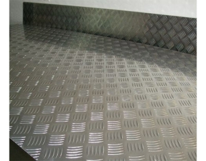Patterned aluminum plate