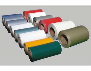 Color coated aluminum roll