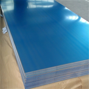 Laminated aluminum plate