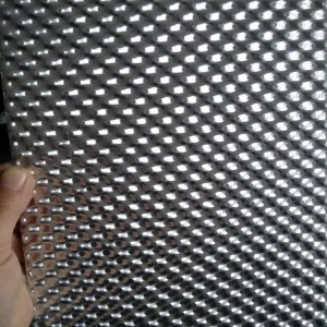Half round ball patterned aluminum plate