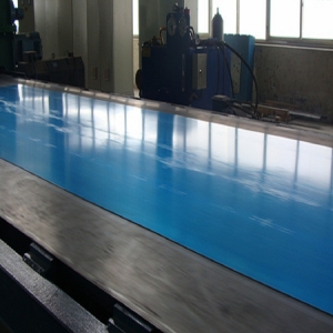 Aluminum veneer flattening